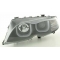 BMW E46 sedana/touringa (01-05) priekšējie lukturi, 3D LED eņģeļ acis, melni